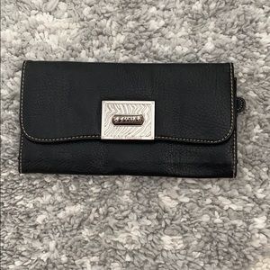 Dana Buchman Leather Wallet Clutch